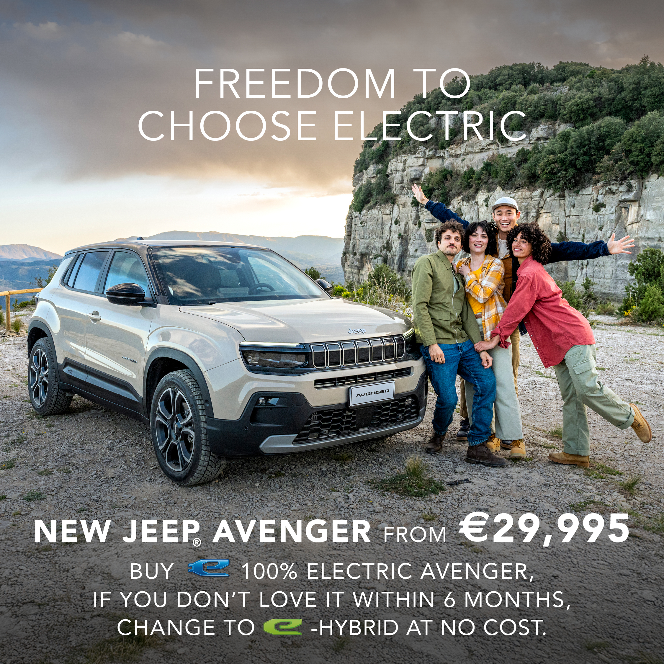 JEEP® FREEDOM TO CHOOSE ELECTRIC